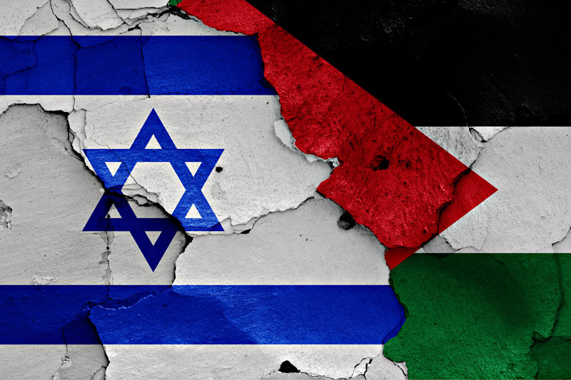 Israel Palestinian flag