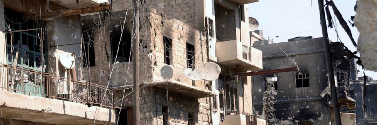 Syria Aleppo destruction